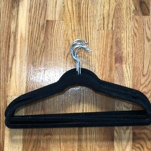 Black Velvet Hangers (set of 8)